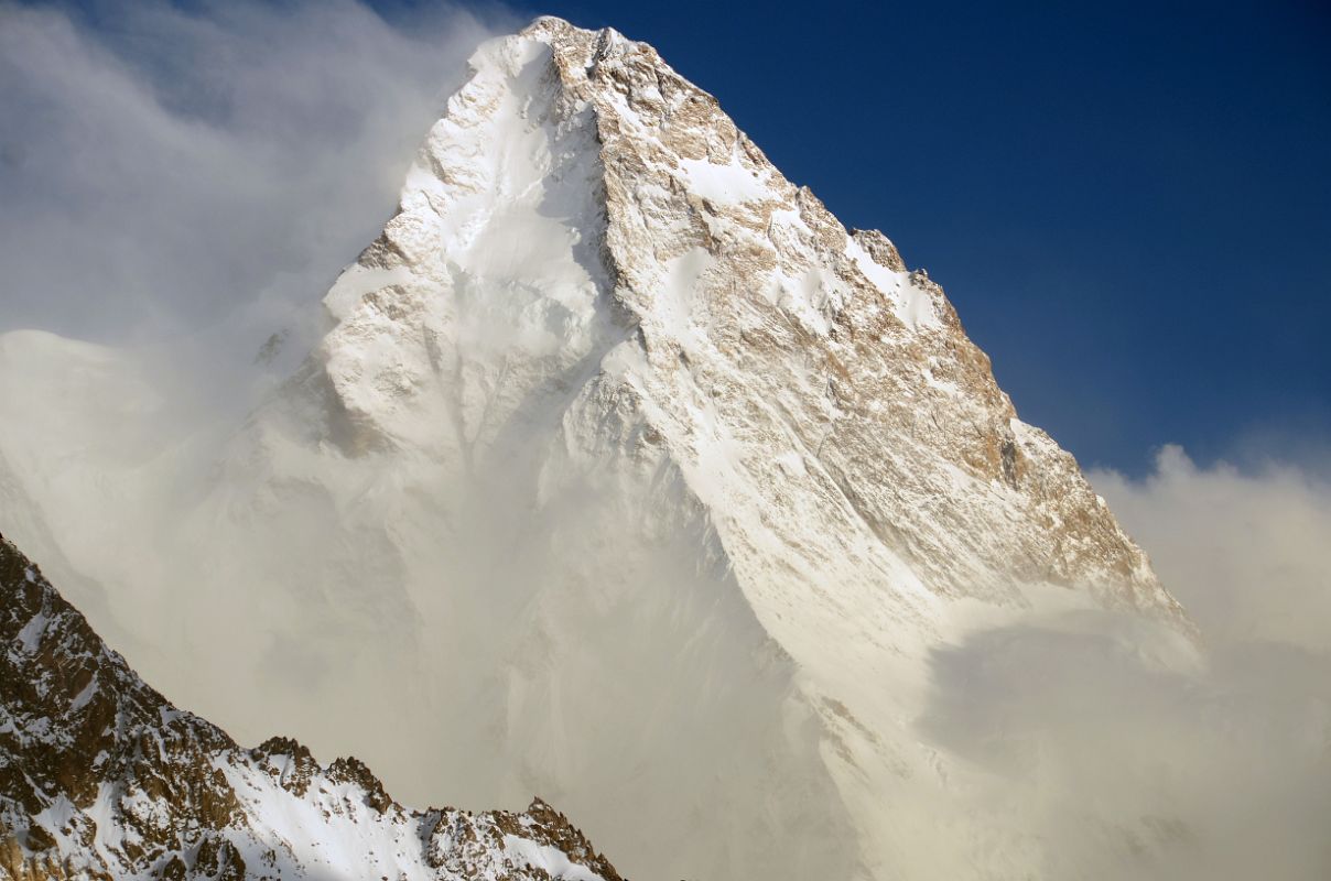 03 Clouds Clearing From K2 North Face Late Afternoon From K2 North Face Intermediate Base Camp 4462m